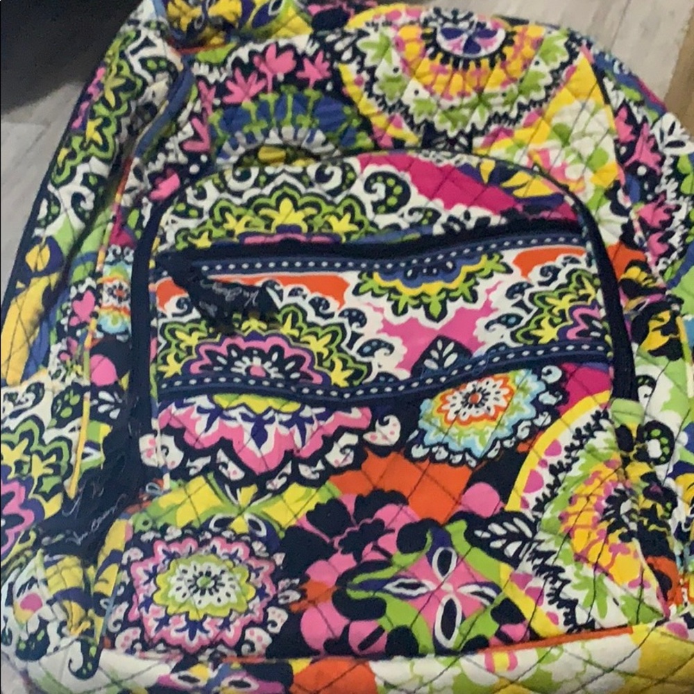 Vera Bradley  large backpack colorful
